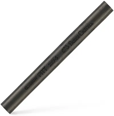 Cărbune presat Faber-Castell Pitt - 2899,moale, 12 bucăți