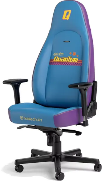 Scaun gaming noblechairs - ICON Fallout Nuka-Cola Quantum Edition, albastru/mov