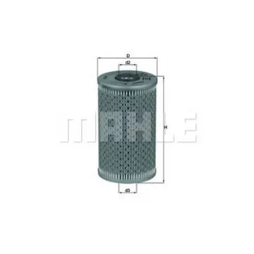 Filtru ulei MAHLE ORIGINAL OX 96D
