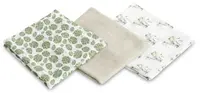 Scutece din bambus Sensillo - 3 buc., gri, 70 x 80 cm