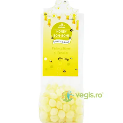 Bomboane (Perle) cu Miere si Eucalipt 100g