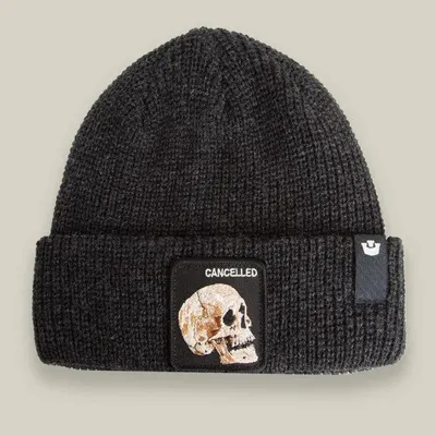 Căciulă Goorin Bros The Cancelled Skull Neagră