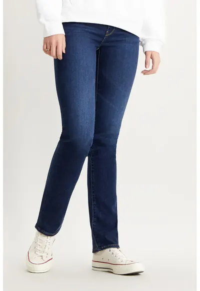 Blugi drepti cu talie inalta 724™ B - Bleumarin