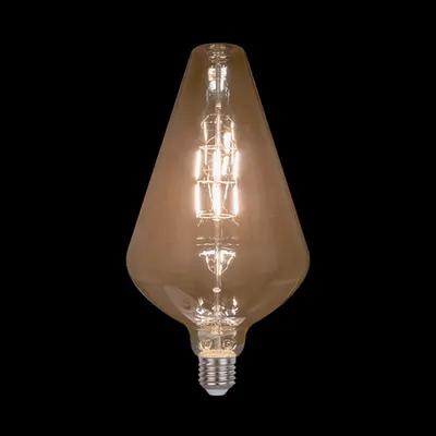 Bec Led Vintage Dimabil 8w E27 2800-3200k Auriu D:200