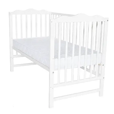 Patut pentru copii E-Kids Laura, 12060 cm + saltea cocos 10 cm