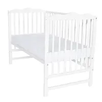 Patut pentru copii E-Kids Laura, 12060 cm + saltea cocos 10 cm
