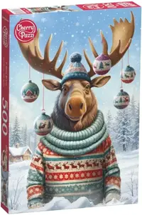Puzzle Cherry Pazzi din 500 piese - It Moose Be Love