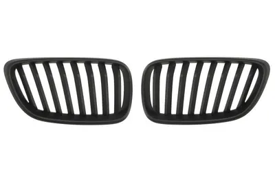 Grila radiator Dreapta/Stanga set, negru-mat potrivit BMW 2 F22, F87, 2 F23 1.5-3.0 dupa 2012 2013-2016