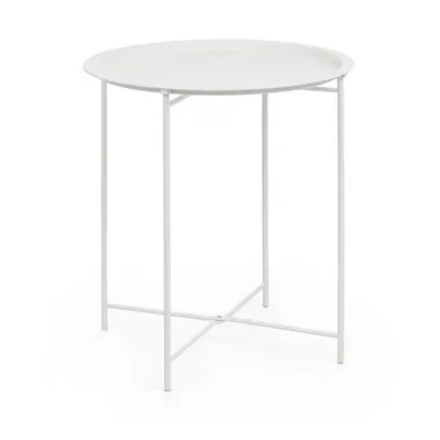 Măsuță de grădină rotundă din oțel ø 46 cm Austin – Bizzotto