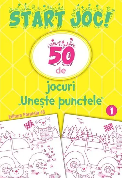 50 de jocuri Unește punctele (Vol. 1) - Paperback brosat