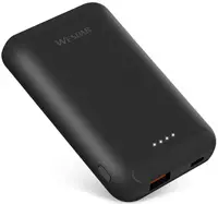 Baterie portabilă Wesdar - S293, 5000 mAh, Qi, negru