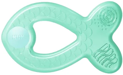 Jucarie gingival de răcire Nuk - Pește, verde