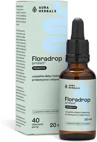 Floradrop Protect Picături probiotice, 20 ml, Aura Herbals