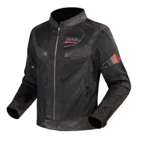 Geaca moto LS2 Garda Air Man, culoare negru rosu, marime L