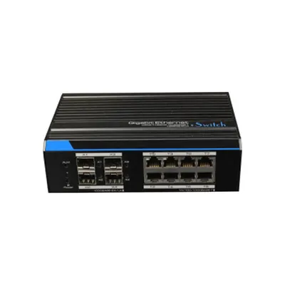 Switch cu 8 porturi UTP7308GE, 4 porturi SFP, 24 Gbps, cu management