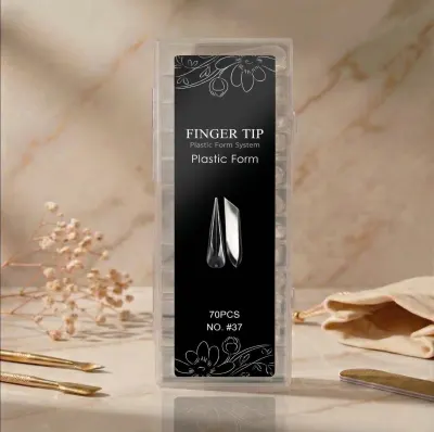 Tipsuri Reutilizabile Dual Forms NO. #37 – Extreme Cat Claws & 3D Nails (70 buc)