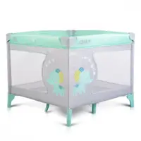 Tarc de joaca pliabil pentru copii 93x93 cm Giant Moni Giant Mint