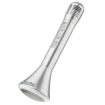 Microfon cu led WB MI-MIC Silver