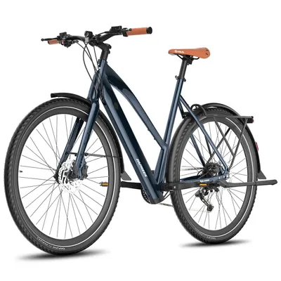 F700W bicicletă electrică adulți 250W 36V10Ah, 9 viteze max 25km/h