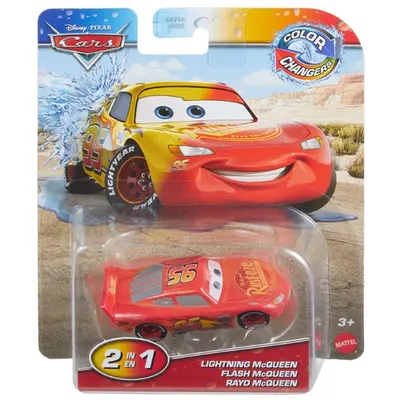 Masinuta Disney Cars, Color Changers, Lightning McQueen, JHG25