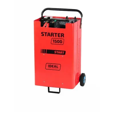 Redresor auto cu functie robot pornire STARTER 1500, tensiune de incarcare: 12 24 V IDEAL, cCA: 1200A, curent de incarcare: 160A, sursa de alimentare: 400V