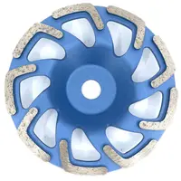 Disc cupa diamantata forma L pentru slefuire Beton/Abrazive 180X22,2mm Standard Profesional - BlueLine - DXDY.BLLC.180