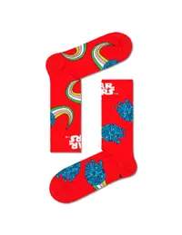 Ciorapi Happy Socks Model Star Wars Millennium Falcon Culoare Roşu
