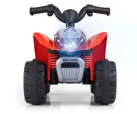 Atv electric pentru copii Honda Red 30W 18-36 luni cu licenta, sunete si lumini