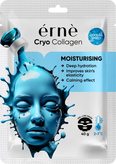 Masca hidratanta de fata cu Colagen Cryo, 50g, Erne