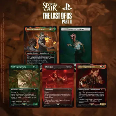 Magic the Gathering: Secret Lair x The Last of Us: Part II (Non-Foil)