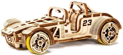 Model de asamblat din lemn Revell - Roadster, 105 piese