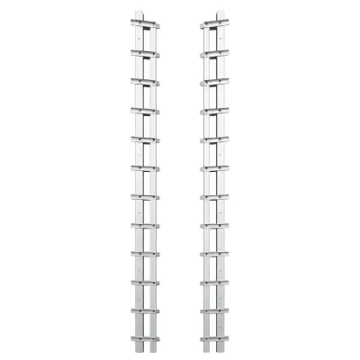 Sistem Glisiere Aluminiu–Profil Durabil pentru panouri glisante, 3 m