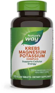 Krebs Magnesium Potassium, 120 tablete, Nature’s Way
