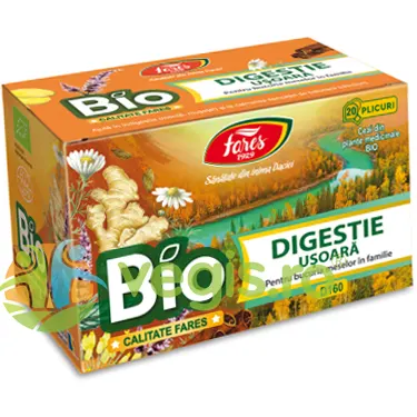Ceai Digestie Usoara Bio 20dz