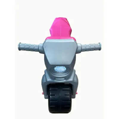 Ride-On pentru copii fara pedale Burak Toys pink, roti late, greutate maxima admisa 20 kg