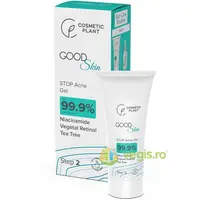 Gel Stop Acnee cu Niacinamida, Retinol Vegetal si Tea Tree Good Skin 30ml