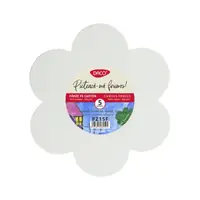 Set pânză pictură pe carton DACO, 5 file, floare