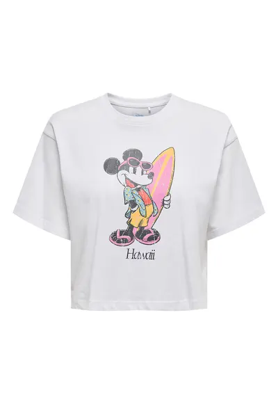 Tricou dama 15348126 - Bumbac organic - 47975 - Alb