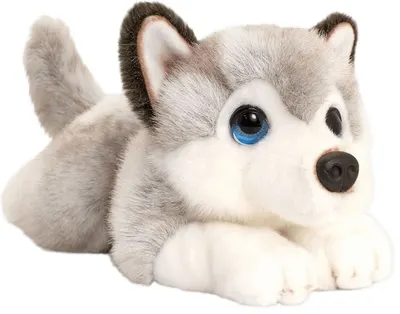 Jucărie de pluș Keel Toys - Husky, 32 cm