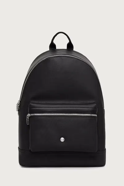 Lacoste rucsac pentru bărbați cu imitație de piele