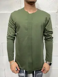 Tricou Maneca Lunga Khaki Tsas345(5110) (mărime: L)