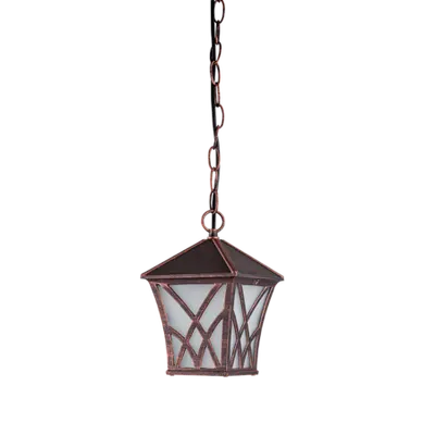 Lampadar Gradina Alek Atarnat 1xe27 Alama Antichizata