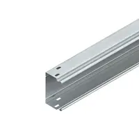Conducta industriala neperforata, dar cu perforare conector cu surub, fara capac LUE 60.150