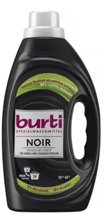 Detergent lichid Burti - Noir, pentru țesături negre, 29 spălări