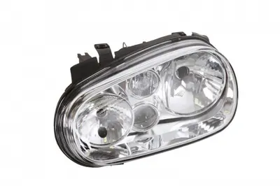 Far stanga (H1 H3 H7, reglaj electric, cu motoras, fundal cromat) VW GOLF IV