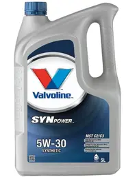 Ulei Motor Valvoline Synpower Mst C2 C3 5w30 V530spmstc3 5 5l 5l