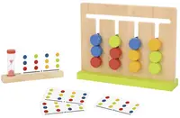 Joc de logică din lemn Tooky Toy - Culori