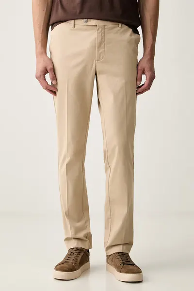 Hackett London pantaloni chinos pentru bărbați din bumbac cu elastan