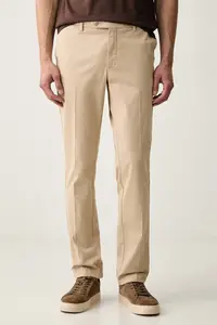 Hackett London pantaloni chinos pentru bărbați din bumbac cu elastan