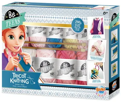 Set creativ Buki Be Teens - Tricotaj